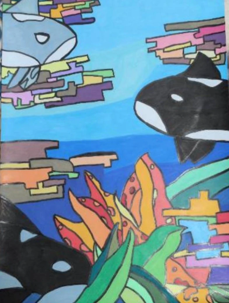 The Orca Family artwork image
