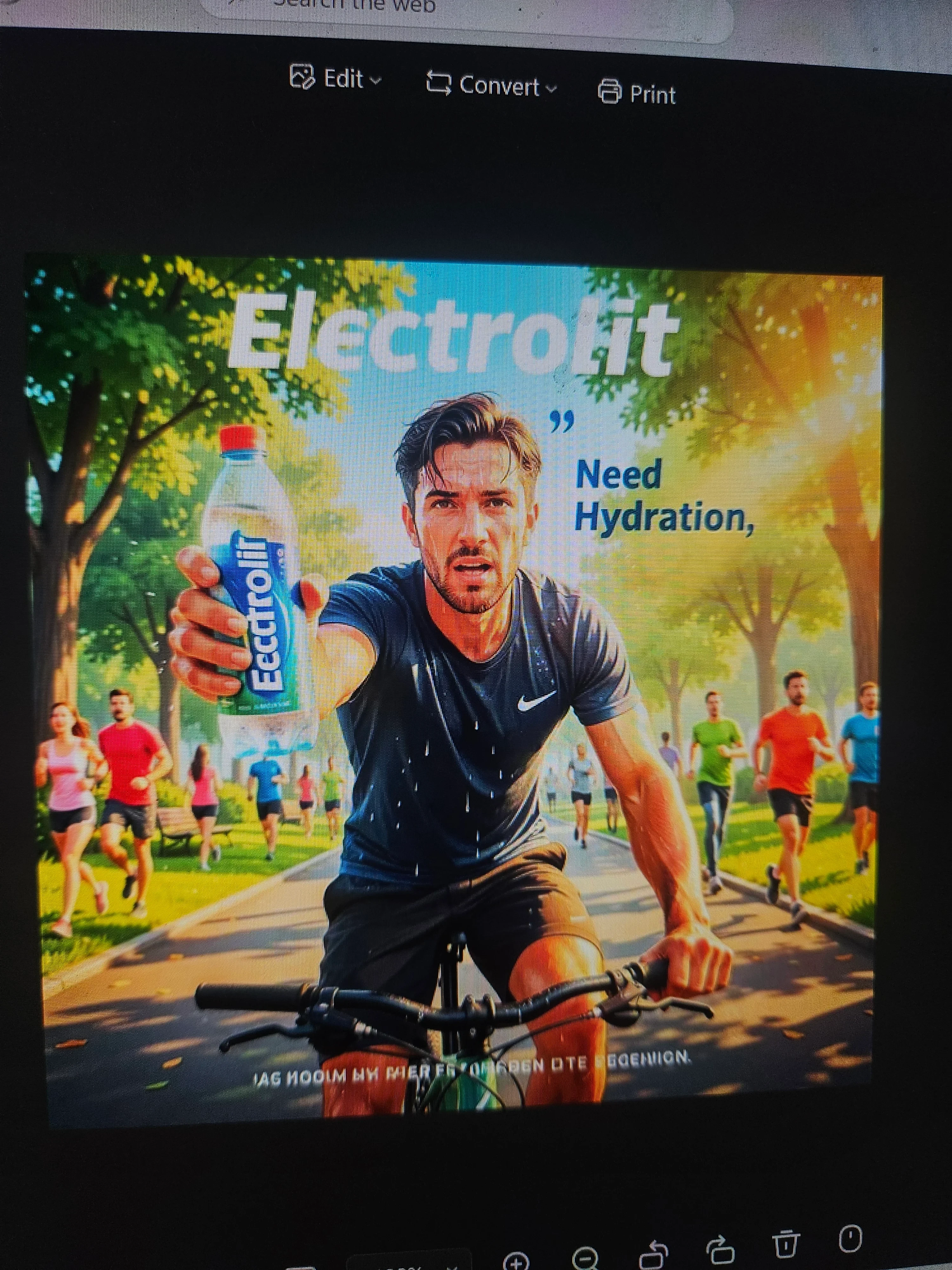 Commercial concept poster AI image artwork image