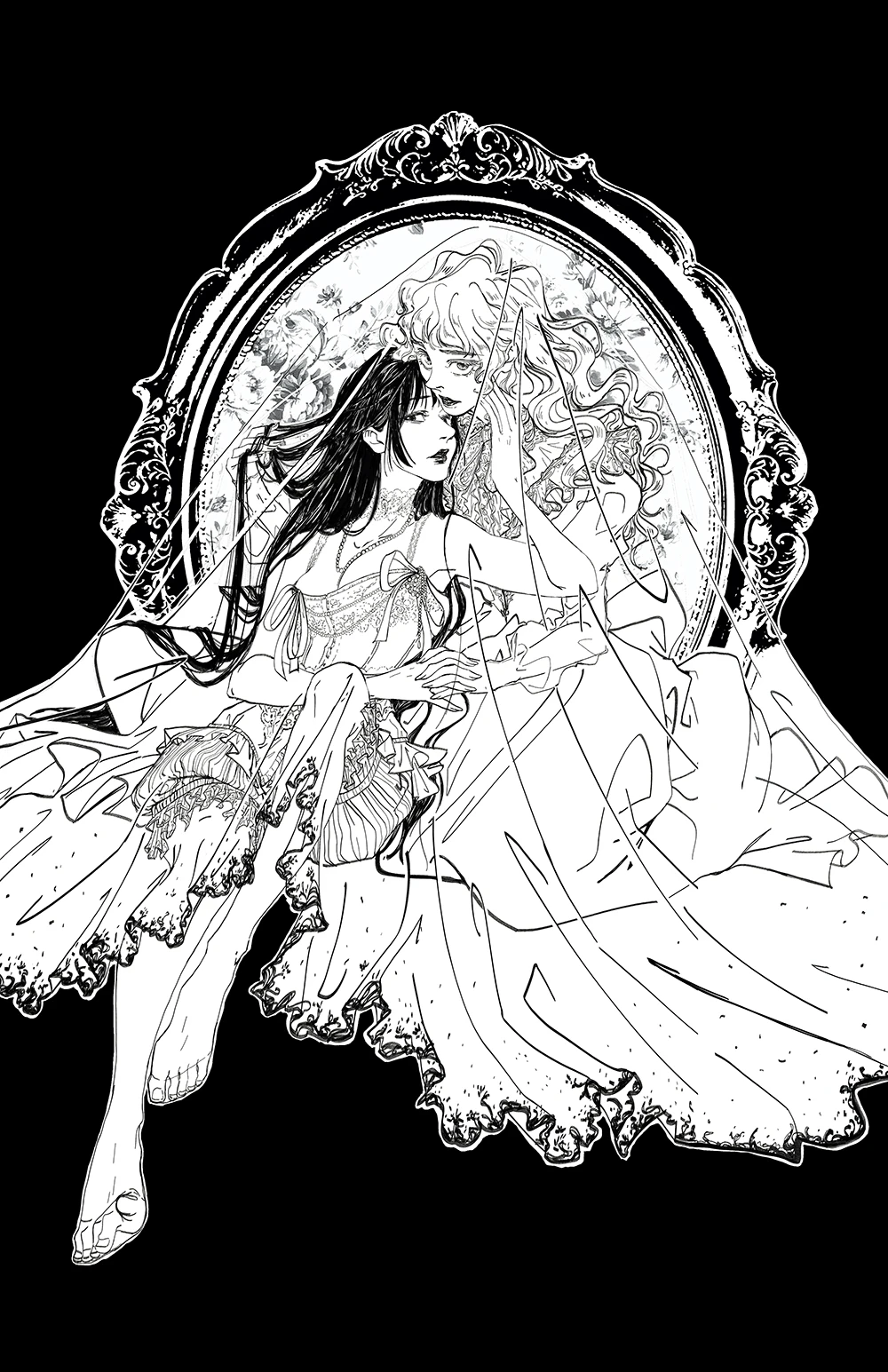 Camellia Series - Honeymoon Lace artwork image