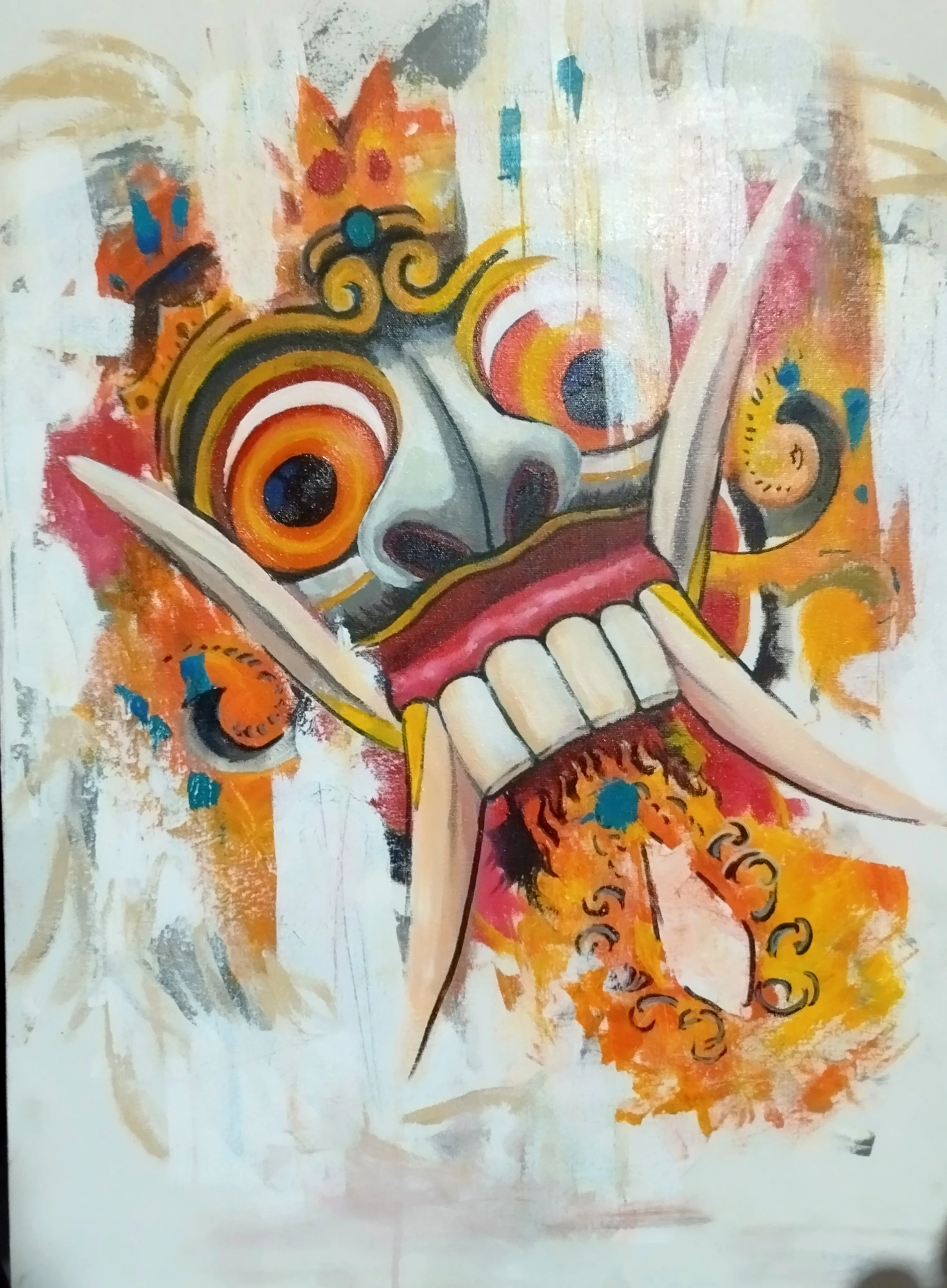 The Rangda mask artwork image
