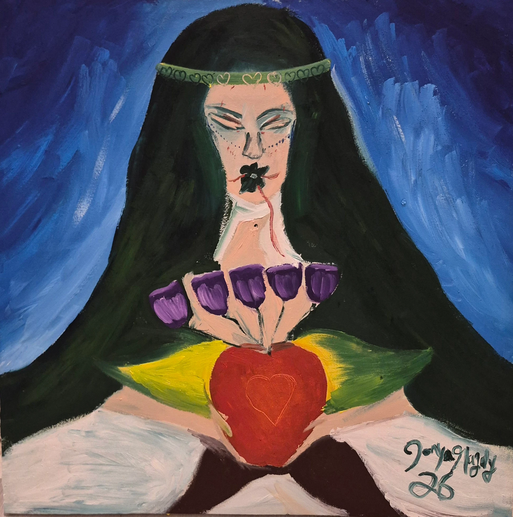🍎❤️"One Soul, One Heart" series (1) artwork image